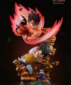 Dragon Ball DB Studio Goku VS Vegeta Resin Statue