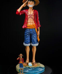 One Piece Licking Dog Big Luffy Resin Statue