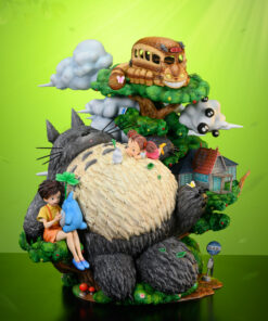 My Neighbour Totoro Emoji X Wind Studio Resin Statue