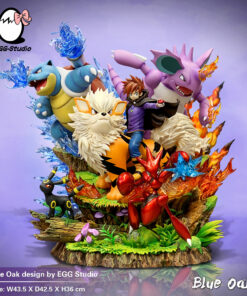 Pokemon EGG Studio Team Blue Oak Resin Statue