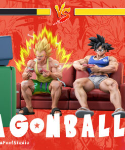 Dragon Ball FuzzFeet Studio Goku X Vegeta Resin Statue