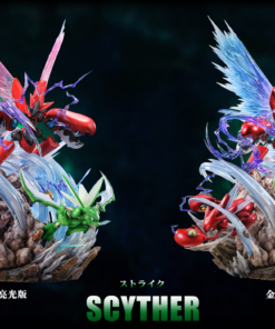 Pokemon Fantasy studio Scyther evolution Resin Statue