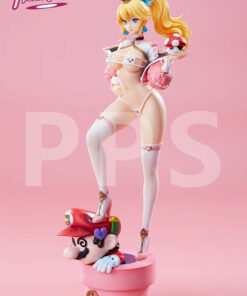 Mario Bros PPS Studio Peach Princess Resin Statue