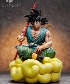 Dragon Ball BT Studio Sitting Goku Resin Statue