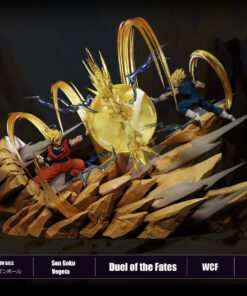 Dragon Ball Sky Top Studio Son Goku vs Vegeta Resin Statue