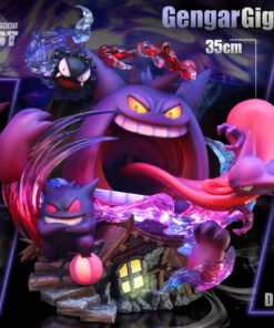 Pokemon Crescent Studio Gengar Resin Statue