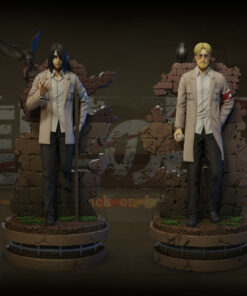 Attack On Titans Sure X E.R.A Studio Eren X Zeke Resin Statue