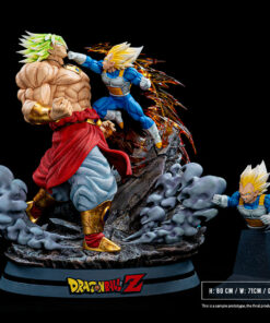 Dragon Ball Revenge Studio Broly VS Vegeta Resin Statue