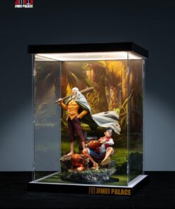 One Piece Jimei Palace Rayleigh and Luffy Licensed Resin Statue