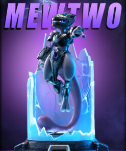 Pokemon Fairy studio Armor Mewtwo Resin Statue