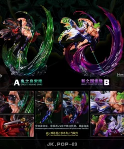 One Piece JacksDo Zoro Ghosts Island and Wano Country Resin Statue
