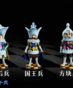 One Piece Black Studio Chess Soldiers Resin Statue