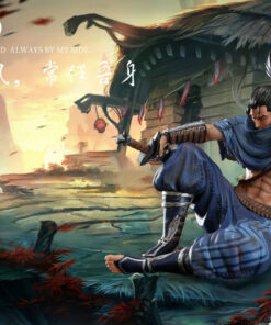 League of Legends Mayflies Studio Yasuo Resin Statue