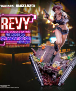 Black Lagoon Figurama Studio Revy Licensed Resin Statue
