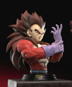 Dragon Ball RS Studio SS4 Vegeta Lifesize Bust Resin Statue