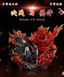 Naruto Surge Studio Itachi Sasuke Resin Statue
