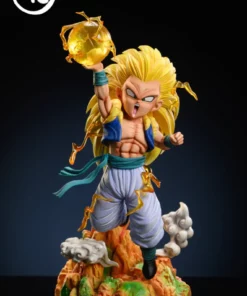 Dragon Ball Jing Zhi Studio Super Saiyan 3 Gotenks Resin Statue