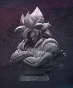 Dragon Ball ArmyAnt Studio SS4 Gogeta Bust Resin Statue