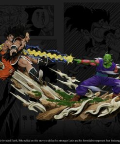 Dragon Ball Sky Top Studio Goku x Piccolo Vs Raditz Resin Statue