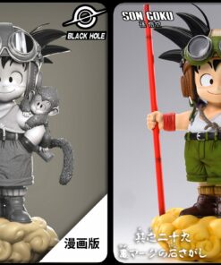 Dragon Ball Black Hole Studio Goku Kid Resin Statue