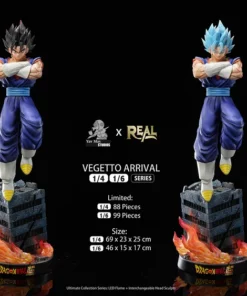 Dragon Ball Real Creantion Studio x Yav May Studio Vegetto Resin Statue