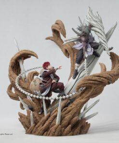 Naruto HEX Collectibles Gaara VS Kimimaro Licensed Resin Statue