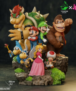 Mario Bros JOY Station YHAHA Studio Mario Film Resin Statue