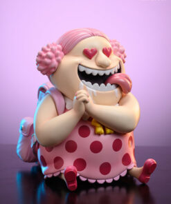 One Piece Licking Dog Studio Kid Big Mom Resin Statue