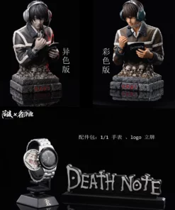 Death Note Rising Waves Studio Light Yagami Bust Statue Death Note Resin Statue