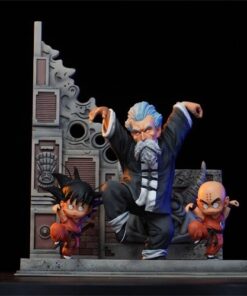 Dragon Ball Yun Duan Studio Tenkaichi Budokai Master and Apprentice Resin Statue