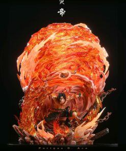 One Piece LX Studio Ace FireBall Resin Statue