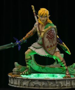 The Legend of Zelda Kintsukuroi Creations Link Totk Resin Statue