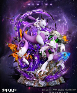 Pokemon PPAP studio Mewtwo evolution Resin Statue