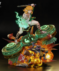 Legends Of Zelda Tears Of The Kingdom Link Resin Statue