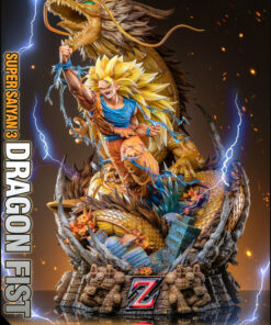 Dragon Ball HuBen Studio Dragon Fist Goku Resin Statue