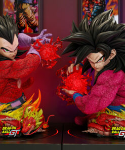 Dragon Ball GT KDC Goku and Vegeta SS4 Bust Resin Statue
