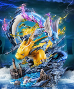 Pokemon Fantasy Studio Dragonite Family Resin Statue