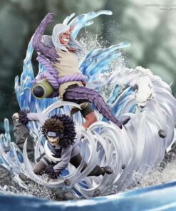 Naruto Chikara Studio Kiba Vs Sakon And Ukon Resin Statue