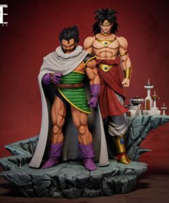 Dragon Ball Heroe Collectibles Broly x Paragus Resin Statue