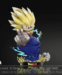 Dragon Ball Real Creation Studio Majin Vegeta Atomic Blast Resin Statue