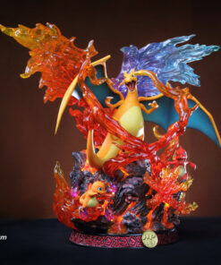 Pokemon KingFinger Studio Charizard Evolutionary Group Resin Statue