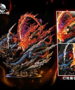 One Piece Raven Studio Zoro Vs Kaido Resin Statue