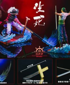 One Piece OPP Studio Mihawk VS Zoro Resin Statue