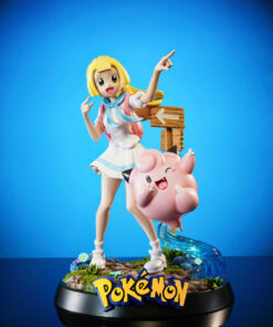 Pokemon YP Studio Lillie Resin Statue