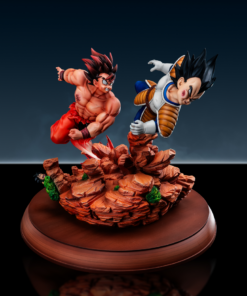 Dragon Ball Figure Class Studio Goku vs Vegeta KaioKen Resin Statue