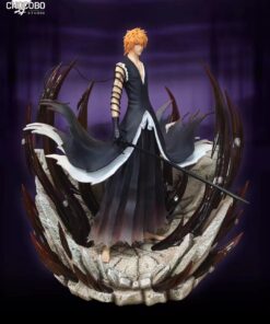 Bleach Chocobo Studio Kurosaki Ichigo Dangai Resin Statue