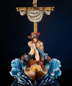 One Piece Brain Hole Studio Fireship Ace Resin Statue