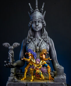 Saint Seiya Zodiakos Studio Athena Exclamation Resin Statue