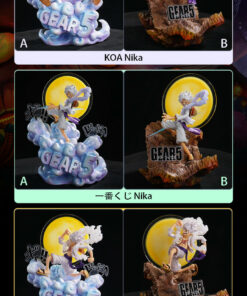 One Piece JacksDo Studio Luffy Gear 5 Nika Base Resin Statue