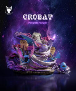 Pokemon MiKo Studio Crobat Evolution Group Resin Statue